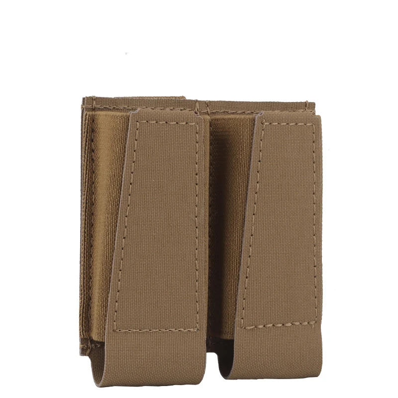 Bolsa fijación chaleco táctico Molle doble abierta 9mm multifuncional