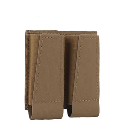 Bolsa fijación chaleco táctico Molle doble abierta 9mm multifuncional