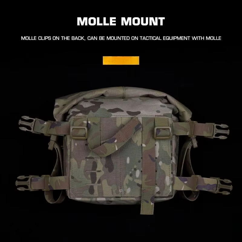 SS Alpha: Bolsa MOLLE acolchada para aparejo de pecho con carga - imagen 2