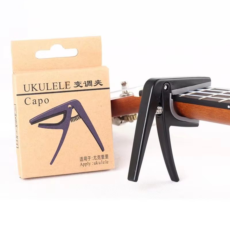 Capo ukelele 4 cuerdas cambio rápido una mano táctico - imagen 2