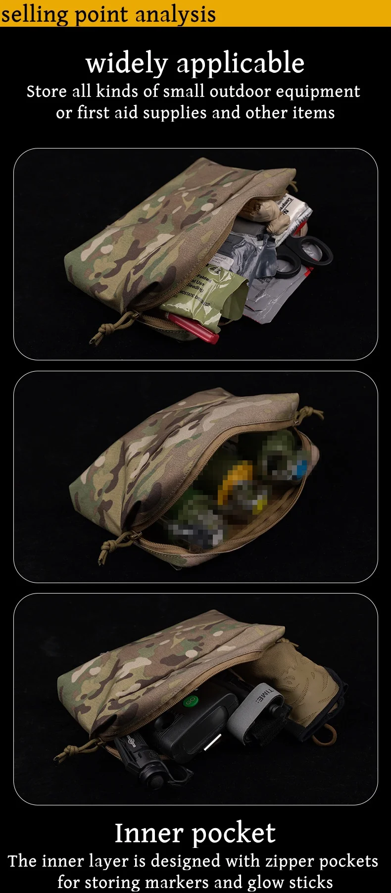 Bolsa de cintura para llevar equipo de forma estable