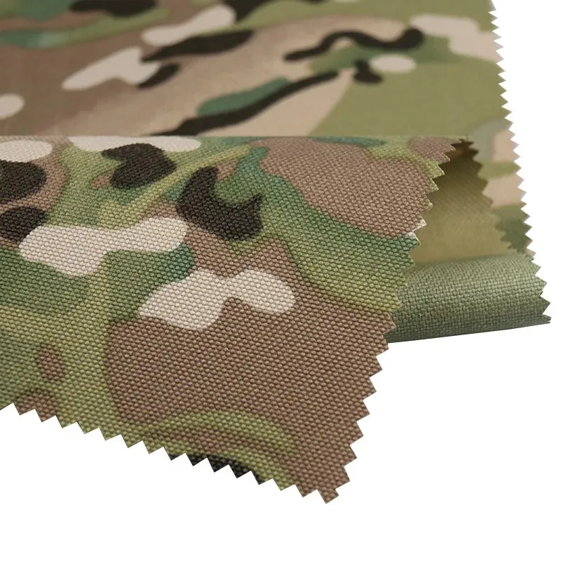 Tela táctica Oxford impermeable PU camuflaje alpino tropical - imagen 4