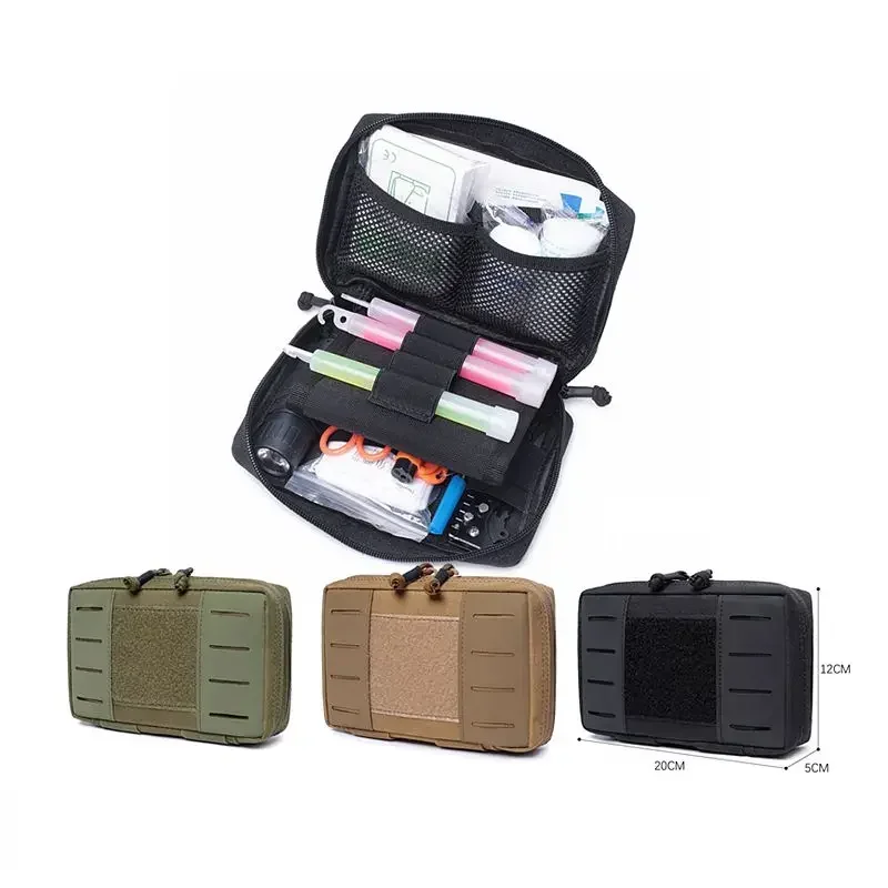Bolsa táctica MOLLE multifunción compacta de cintura EDC senderismo - imagen 5
