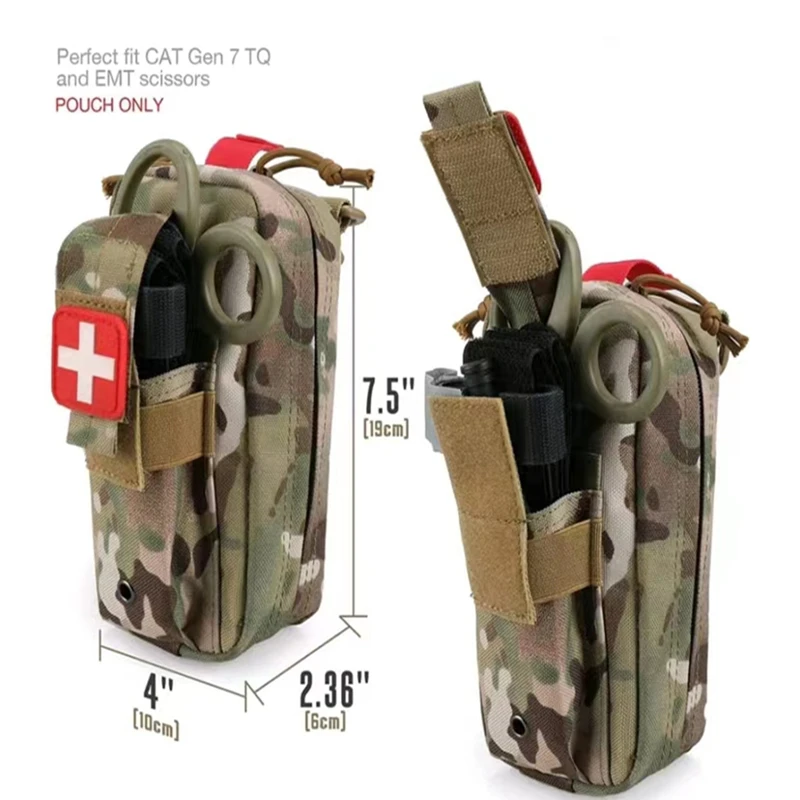 Botiquín de primeros auxilios táctico en bolsa de emergencia - imagen 2