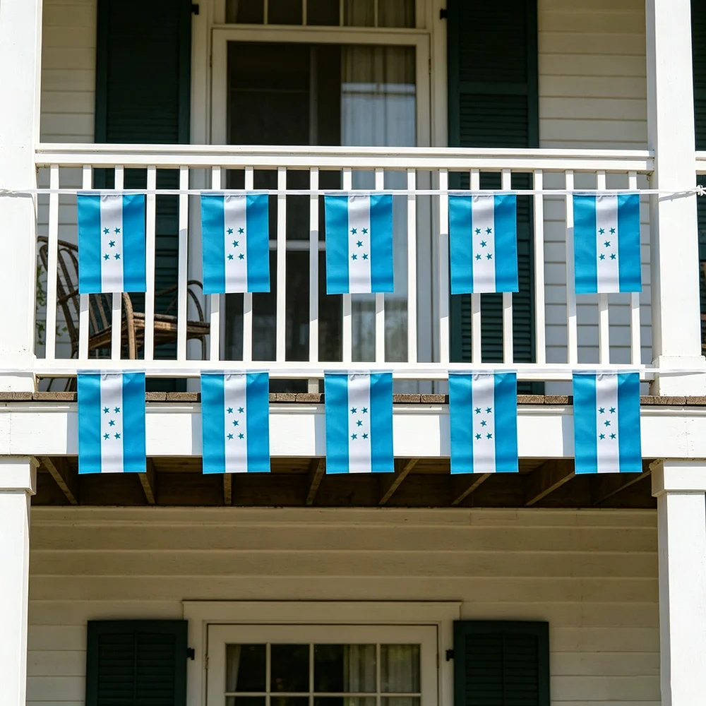 Banderines Honduras para decoración de fiestas y festivales - imagen 5