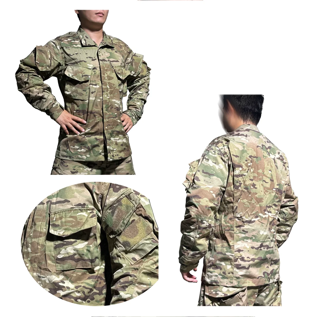 Camisa táctica hombre nylon algodón caza y uso diario - imagen 3