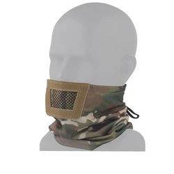Máscara facial táctica pliable para tiro y pesca