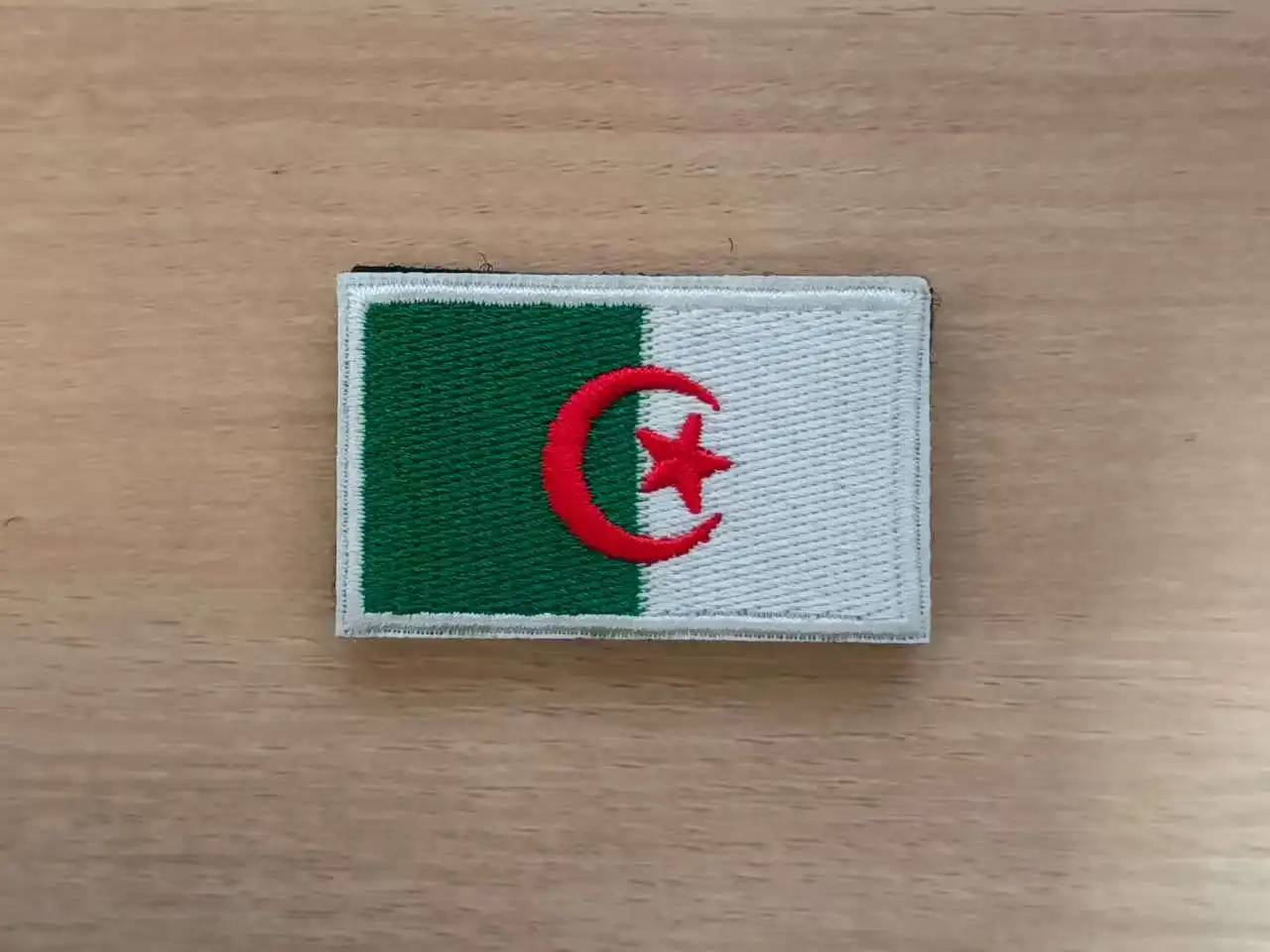 Parche táctico bandera nacional miniatura bordada con velcro - imagen 4
