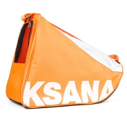 Bolsa triangular para patines y zapatos de patinaje naranja