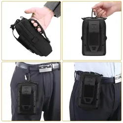 Bolsa EDC táctica compacta impermeable de nailon para cintura
