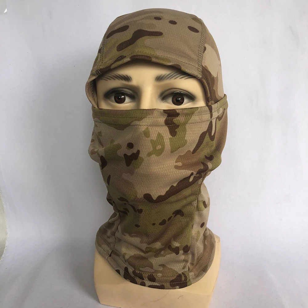 Pasamontañas táctico camuflaje cortavientos máscara facial completa - imagen 3