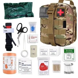 Bolsa táctica MOLLE para primeros auxilios, EDC y emergencia