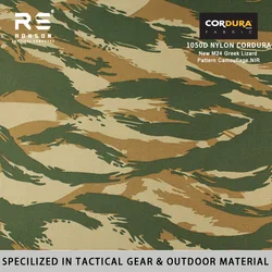 Tela táctica Cordura alta densidad Lizard Woodland WR+PU NIR