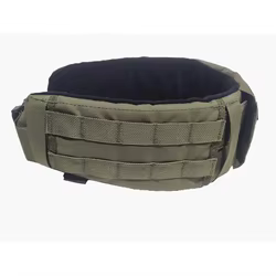 Cinturón táctico MOLLE con protección lumbar multiusos aire libre