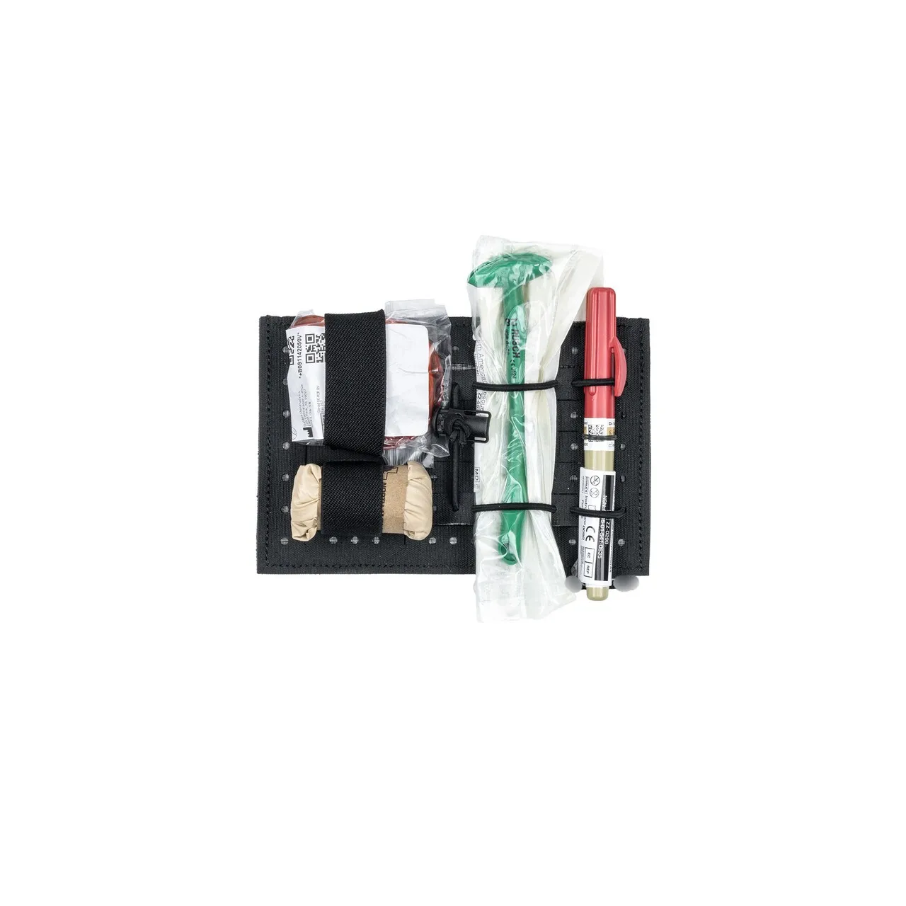 Bandeja médica modular configurable con forro interior para mochila