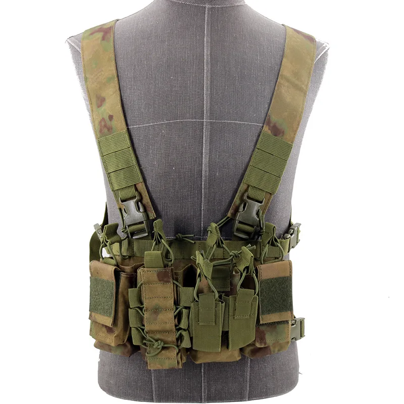 FG ATACS Pechera táctica MOLLE – Airsoft Caza
