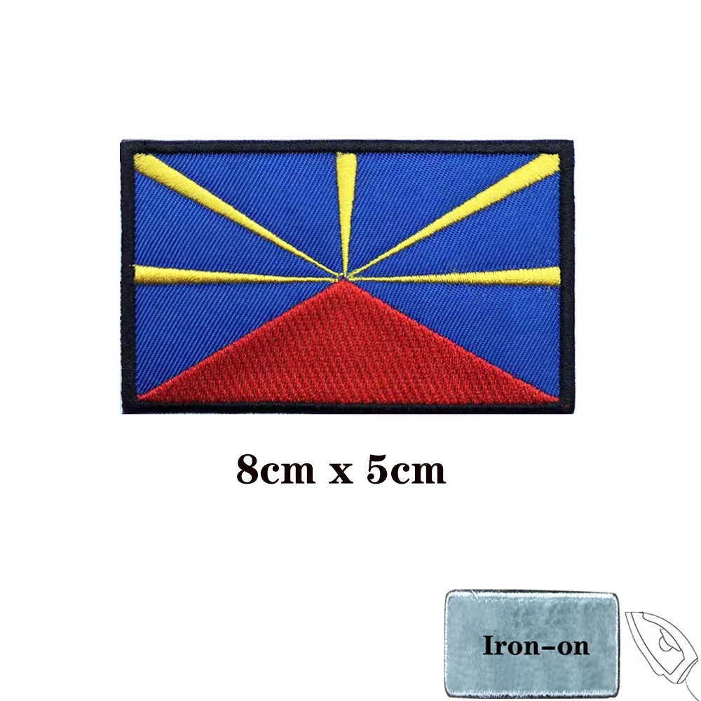 Niwang Island brazalete táctico – Bordado cierre velcro bandera militar - imagen 3