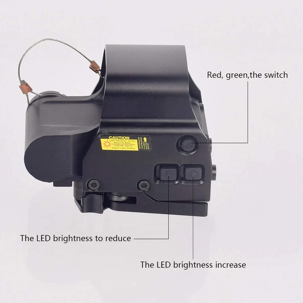 Mira holográfica EOTech 558 rojo/verde con montura rápida Picatinny - imagen 2