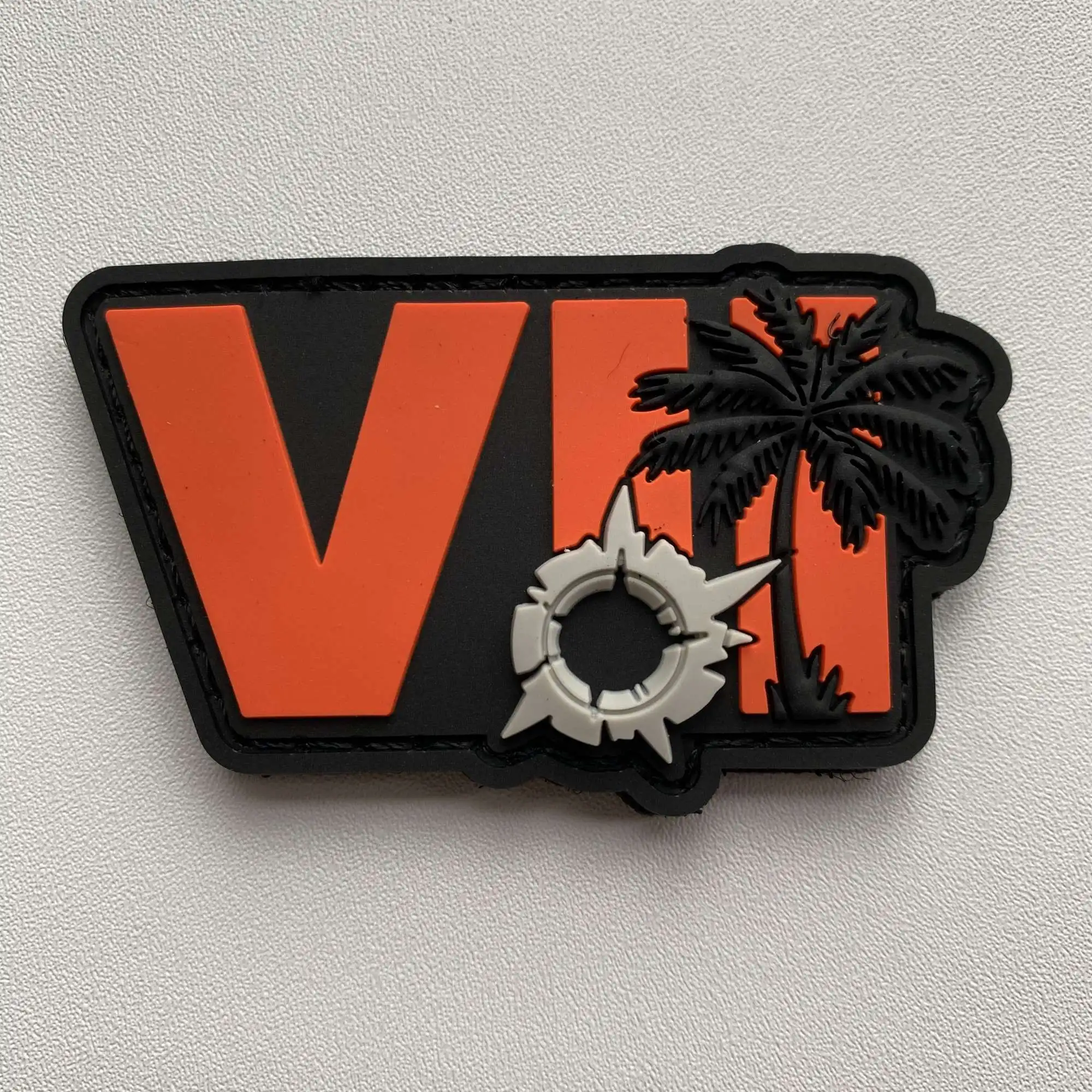 Parche táctico 3D PVC personalizado con velcro gancho y bucle - imagen 5