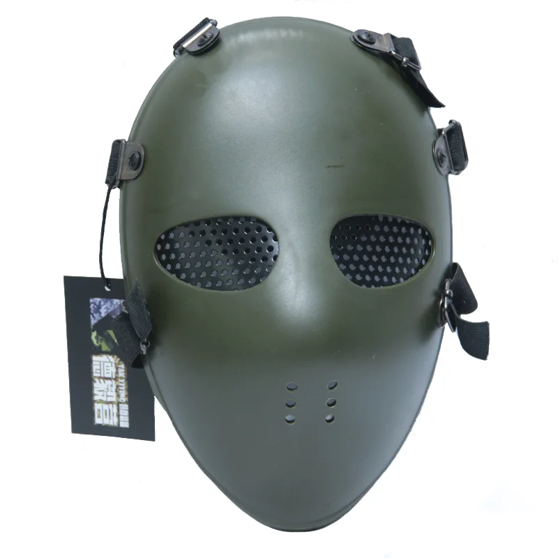 TAK YIYING Máscara táctica integral airsoft facial negra - imagen 3