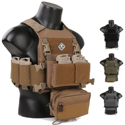 Emersongear Chaleco Táctico MK Airsoft Portador Placas Nylon MOLLE