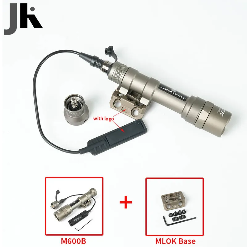 SureFire Linterna táctica M600B LED para rifle M-LOK/20mm AR15 - imagen 3