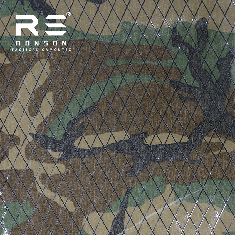 Woodland X-Pac tela táctica camuflaje para mochila y chaleco - imagen 5