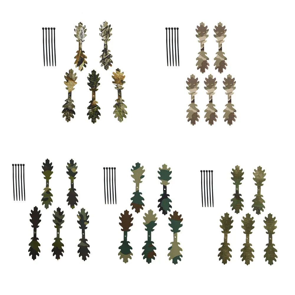 Tira MOLLE camuflaje militar para mochila y casco - imagen 4