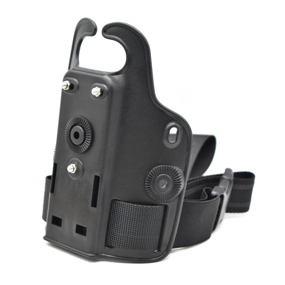 Glock funda táctica de muslo MOLLE para airsoft con cinturón - imagen 4