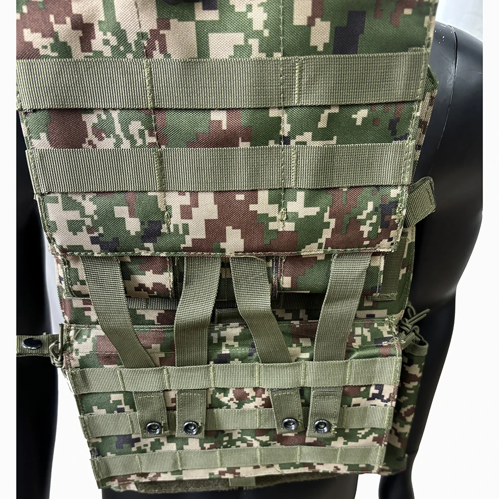 Chaleco táctico camuflaje español desmontable rápido con protección - imagen 3