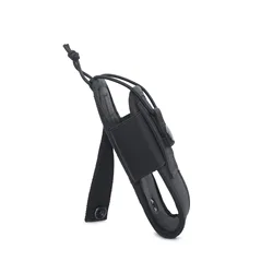 Funda táctica MOLLE para radio bidireccional con riñonera