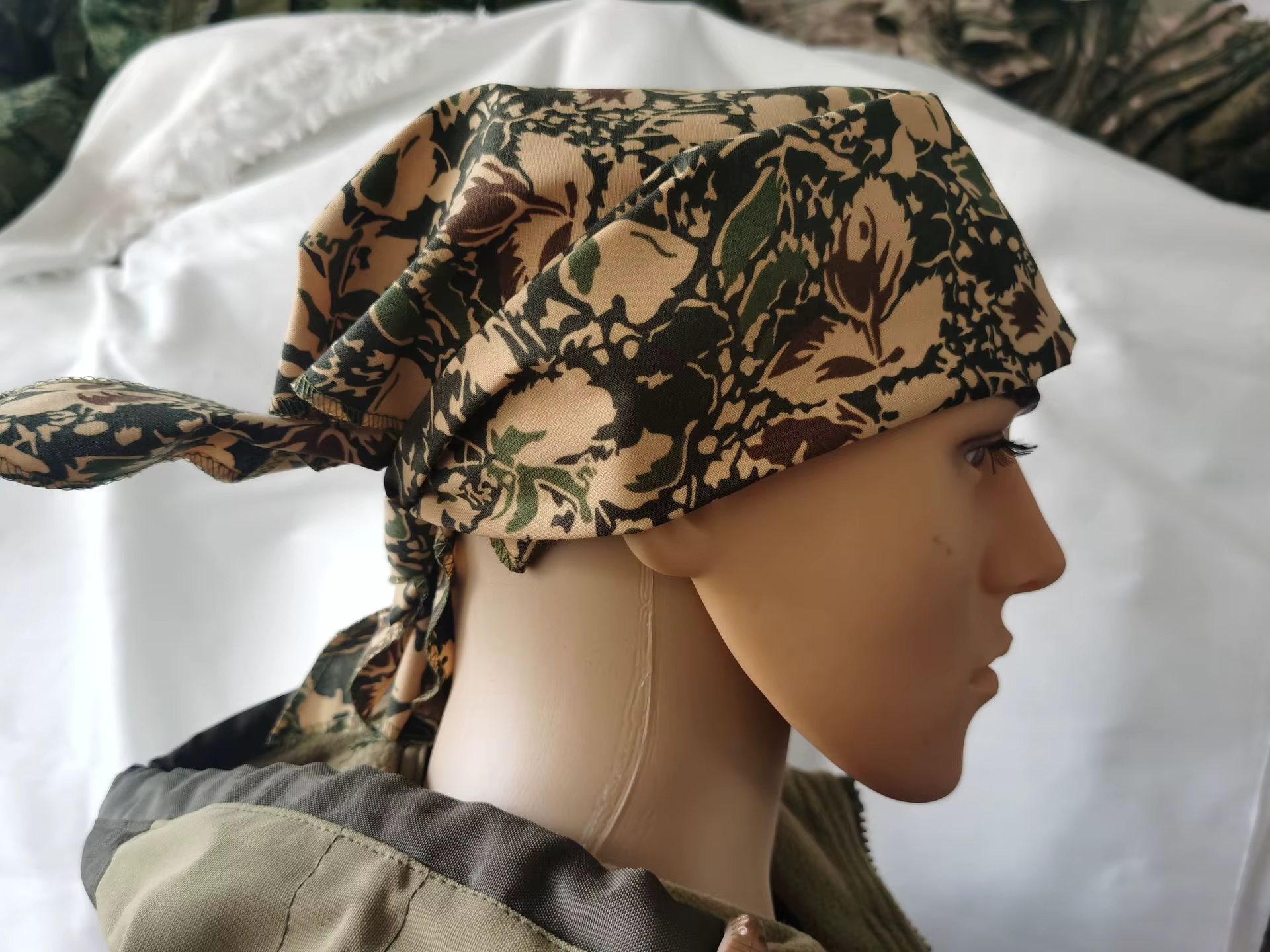 Bufanda táctica camuflaje ruso EMR triangular multifunción - imagen 5