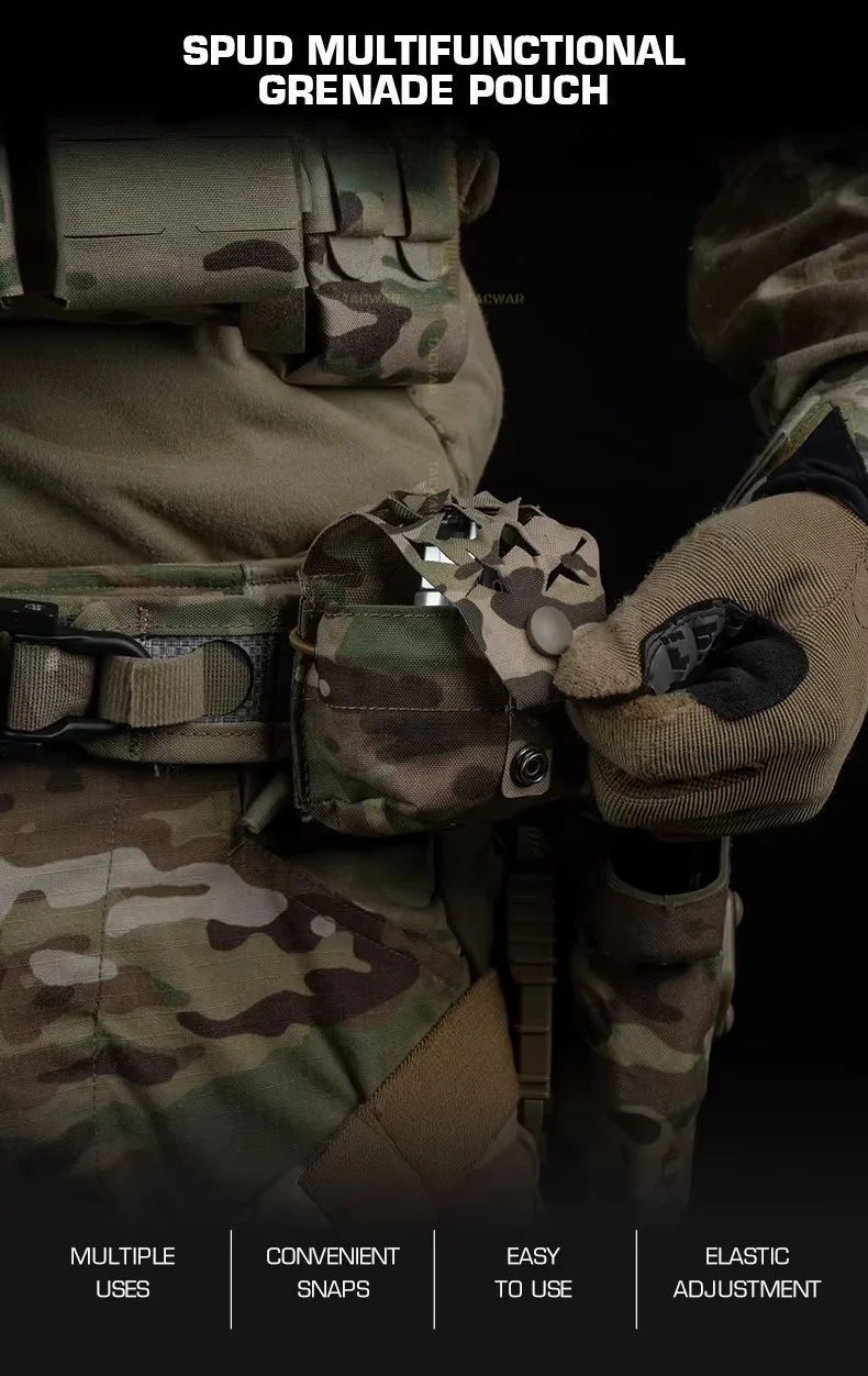 Funda táctica para granadas de airsoft en formato pouch