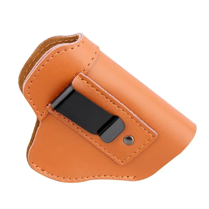 Funda táctica cuero IWB para Glock 17 19 43X y Sig P365 airsoft - imagen 5