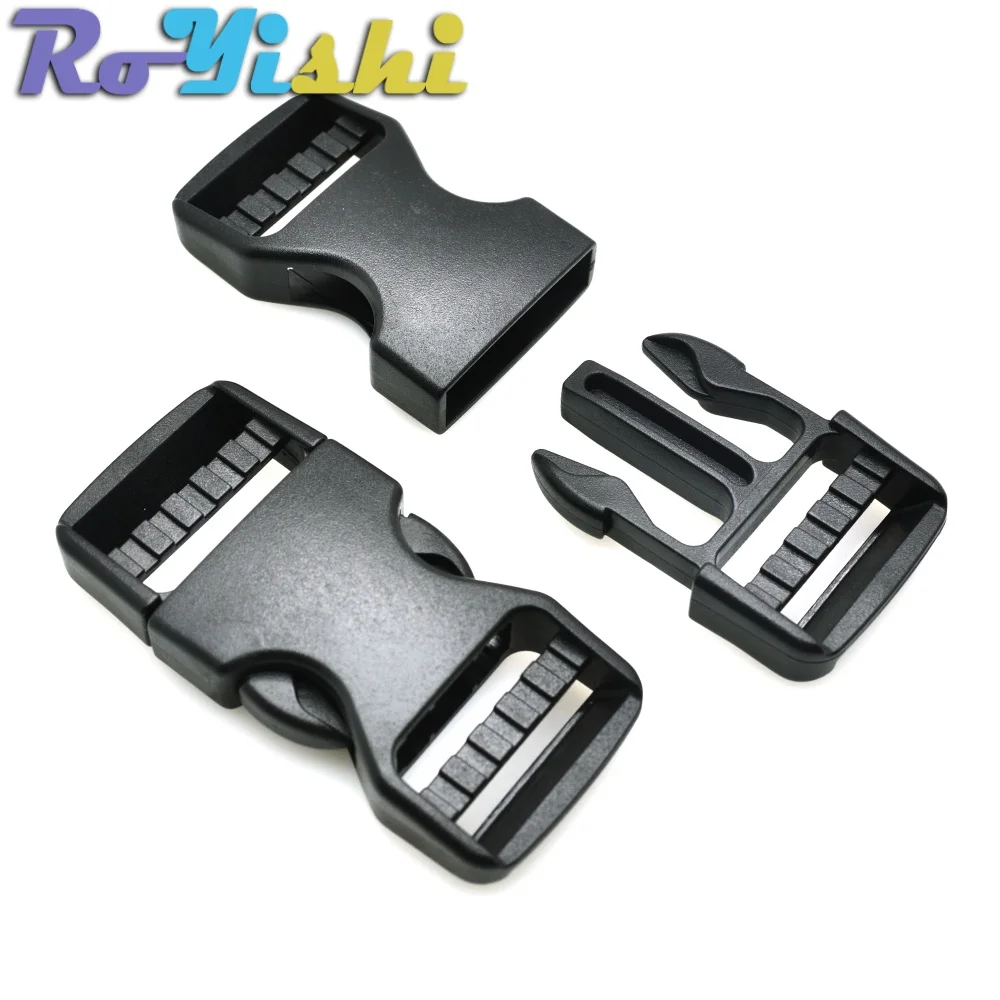 Clip liberación lateral 25mm táctico MOLLE – Acople clip rápido universal para correas - imagen 2