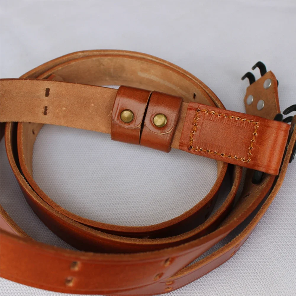 Correa táctica de cuero M1 Garand Springfield – Segunda Guerra Mundial - imagen 3