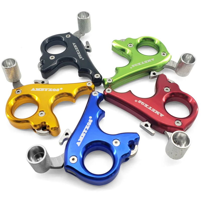 AME Disparador arco compuesto multidedo con agarre para pulgar - imagen 3