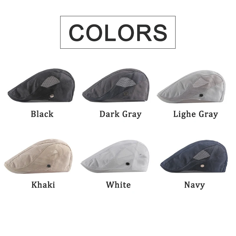 Gorra táctica tipo boina transpirable de malla ajustable - imagen 3