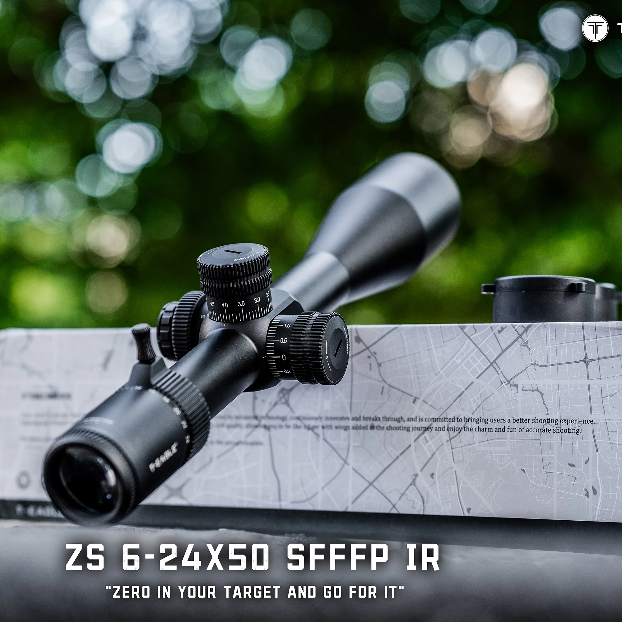 Mira telescópica ZS 6-24x50 FFP para tiro de precisión y caza - imagen 4