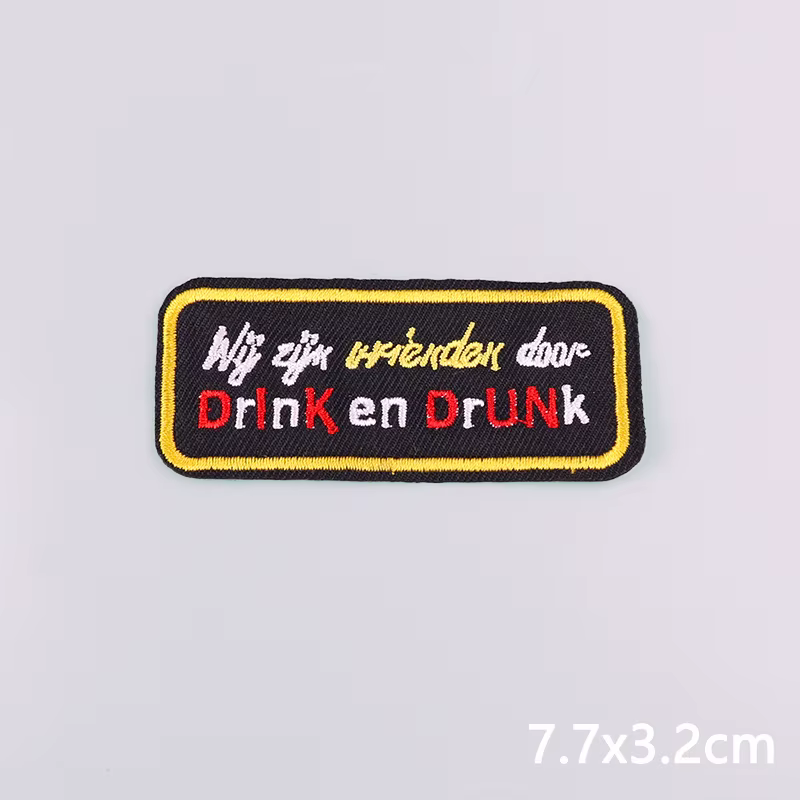Parche bordado Oeteldonk rana – para coser o planchar - imagen 3