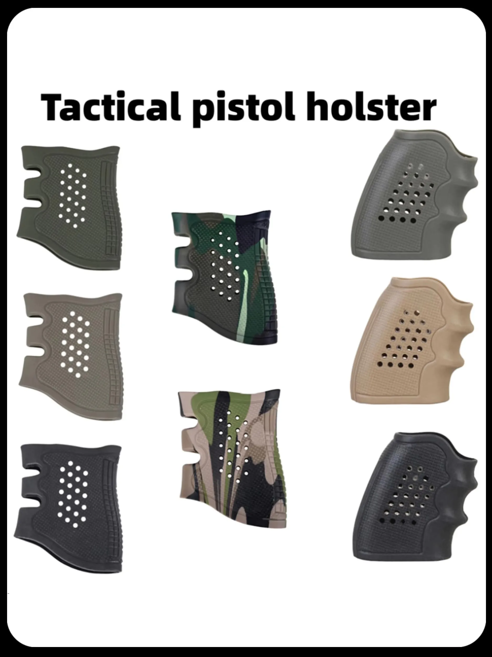 Empuñadura instalada en pistola