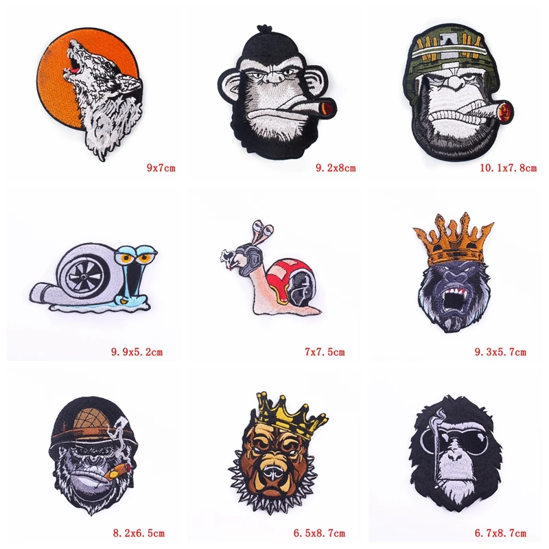Diseños de oso, estrella y tiburón