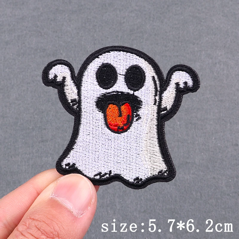 Parche bordado Punk adhesivo – Para coser o planchar en chaleco táctico - imagen 5