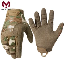 Guantes tácticos táctiles hombre transpirables Airsoft Paintball