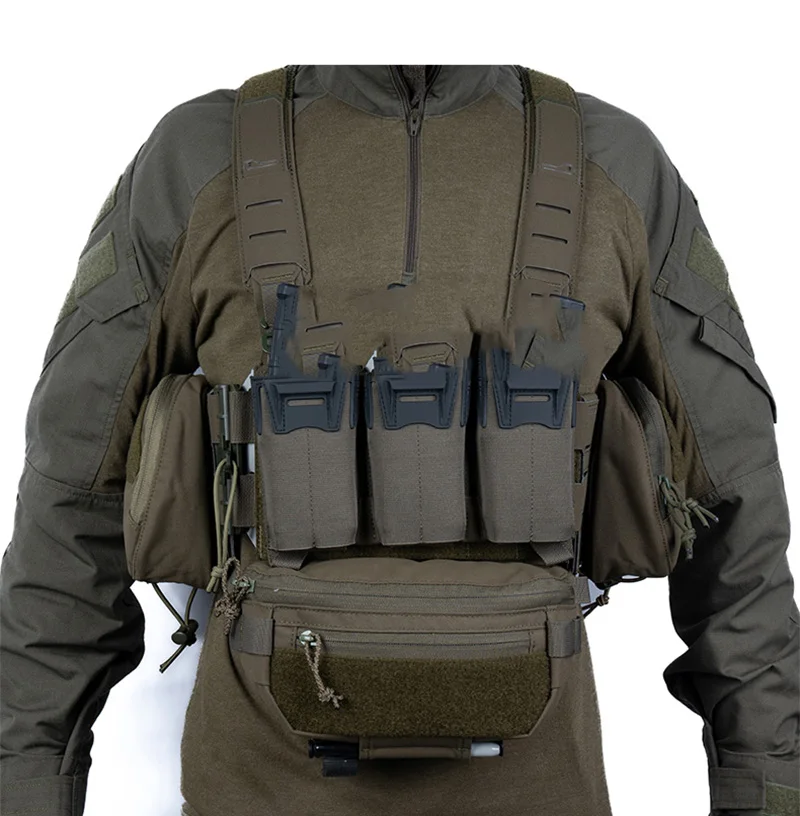 Alas laterales MOLLE de liberación rápida para chaleco táctico airsoft - imagen 4