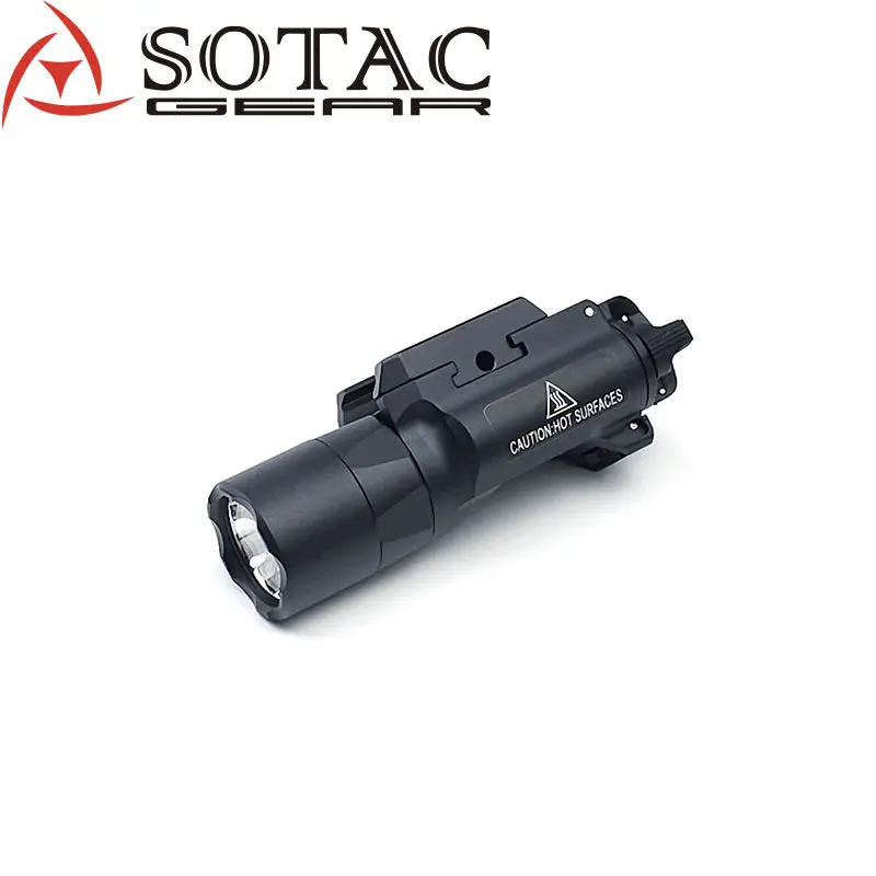 Linterna táctica SOTAC X300U-B LED estroboscópica para riel 20mm - imagen 2