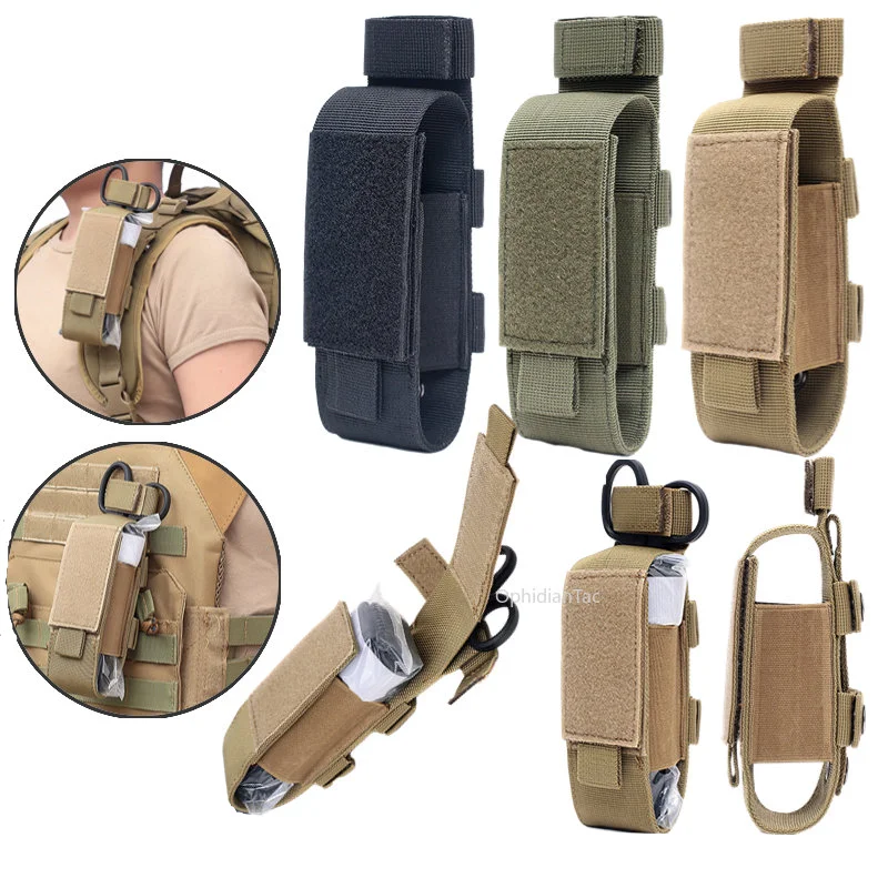 Bolsa médica táctica MOLLE con compartimentos para torniquete - imagen 3