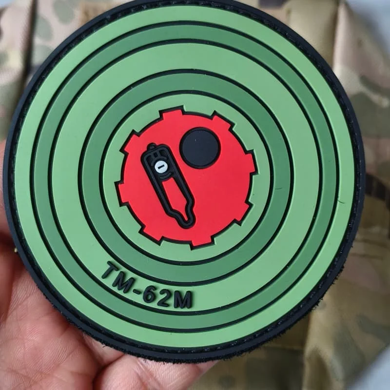 TM-62M parche PVC táctico para chalecos y mochilas - imagen 4