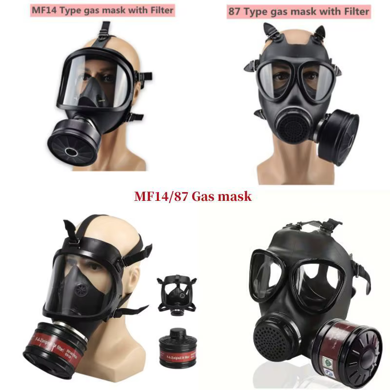 MF14/87 Máscara de gas facial con filtro carbón activado para vapores - imagen 2