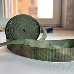Correas tácticas MOLLE A-TACS ruinas verdes, no elásticas DIY